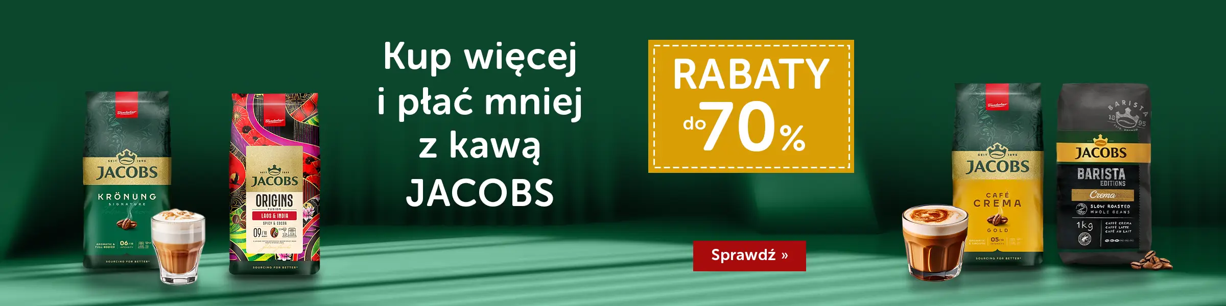Kup więcej zapłać mniej z kawą Jacobs