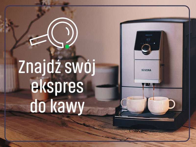 1. Znajdź swój ekspres do kawy