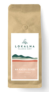 Kawa ziarnista Lokalna Palarnia Kawy Na Każdy Dzień 1kg 
                                    