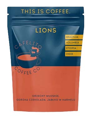 Kawa ziarnista Cafelito Lions 1kg