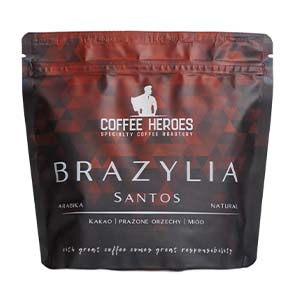 Kawa ziarnista Coffee Heroes Roastery Brazylia Santos Espresso 250g