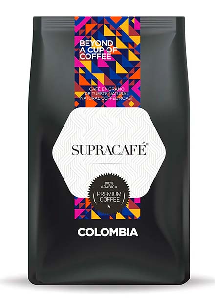 Kawa ziarnista Supracafe Colombia 100% Arabica 1kg