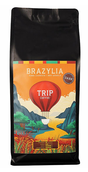 Kawa ziarnista Trip Coffee Brazylia DARK 1kg