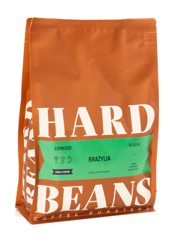 Kawa ziarnista Hard Beans Brazylia Campo Das Vertentens 1kg