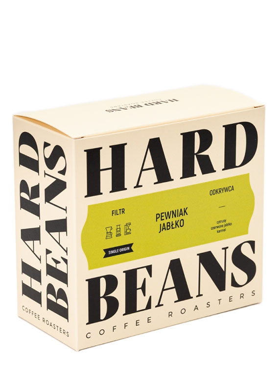 Kawa ziarnista Hard Beans Pewniak Jabłko Filtr 250g