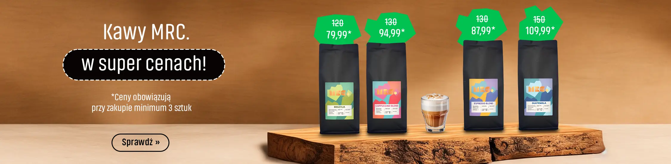 Kawy MRC w super cenach