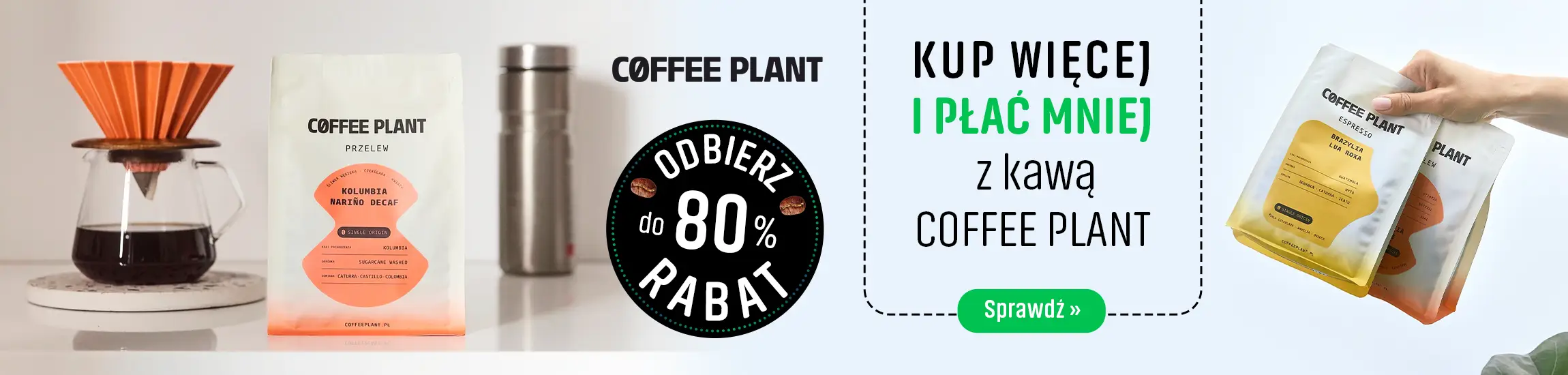 Palarnia kawy Coffee plant - teraz nawet 80% Taniej