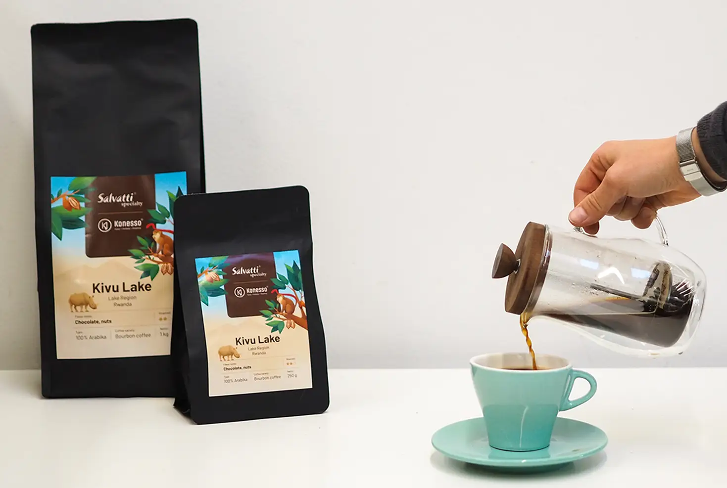 Kawy ziarniste Salvatti