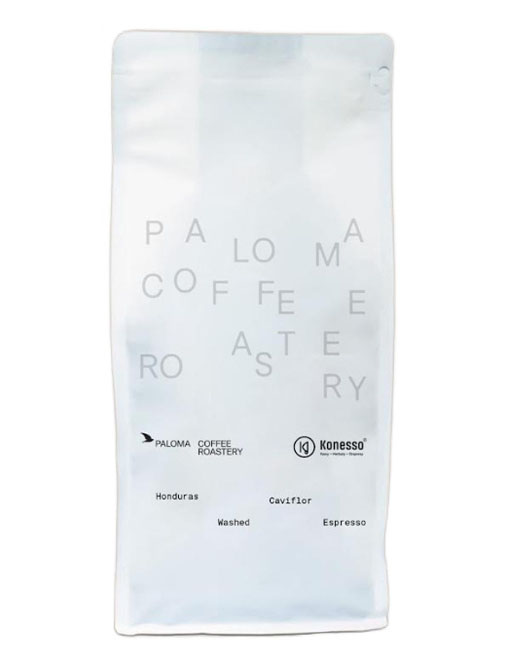 Kawa ziarnista Paloma Honduras Caviflor Espresso 1kg