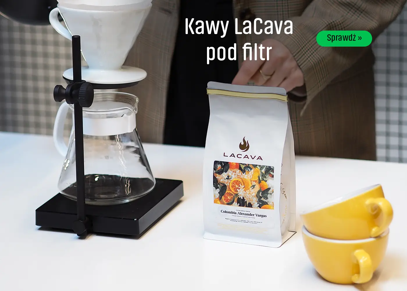 Kawy Lacava pod przelew 