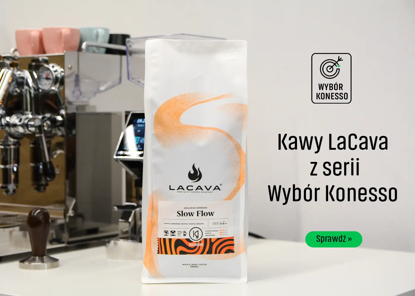 Kawy Lacava z serii wybór Konesso