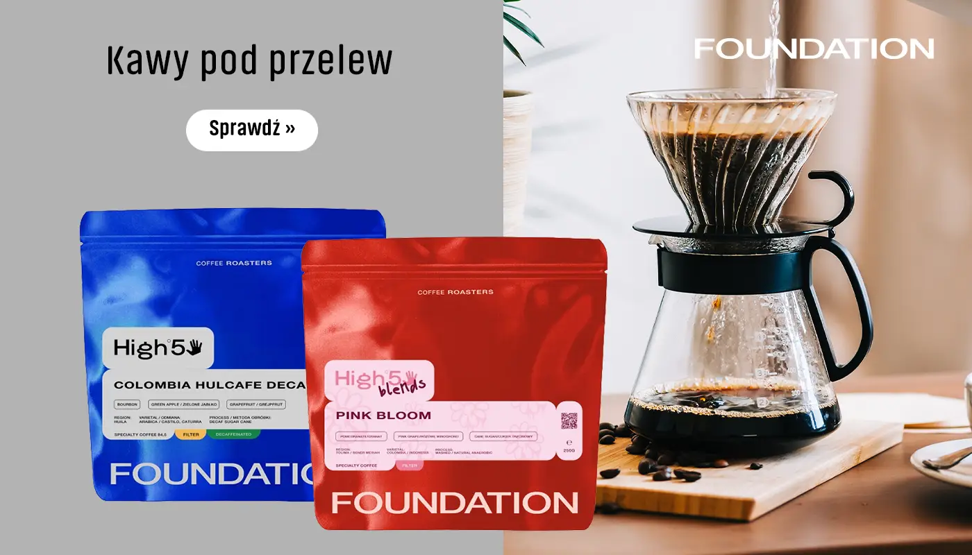 Kawy Foundation Coffee Roasters pod przelew