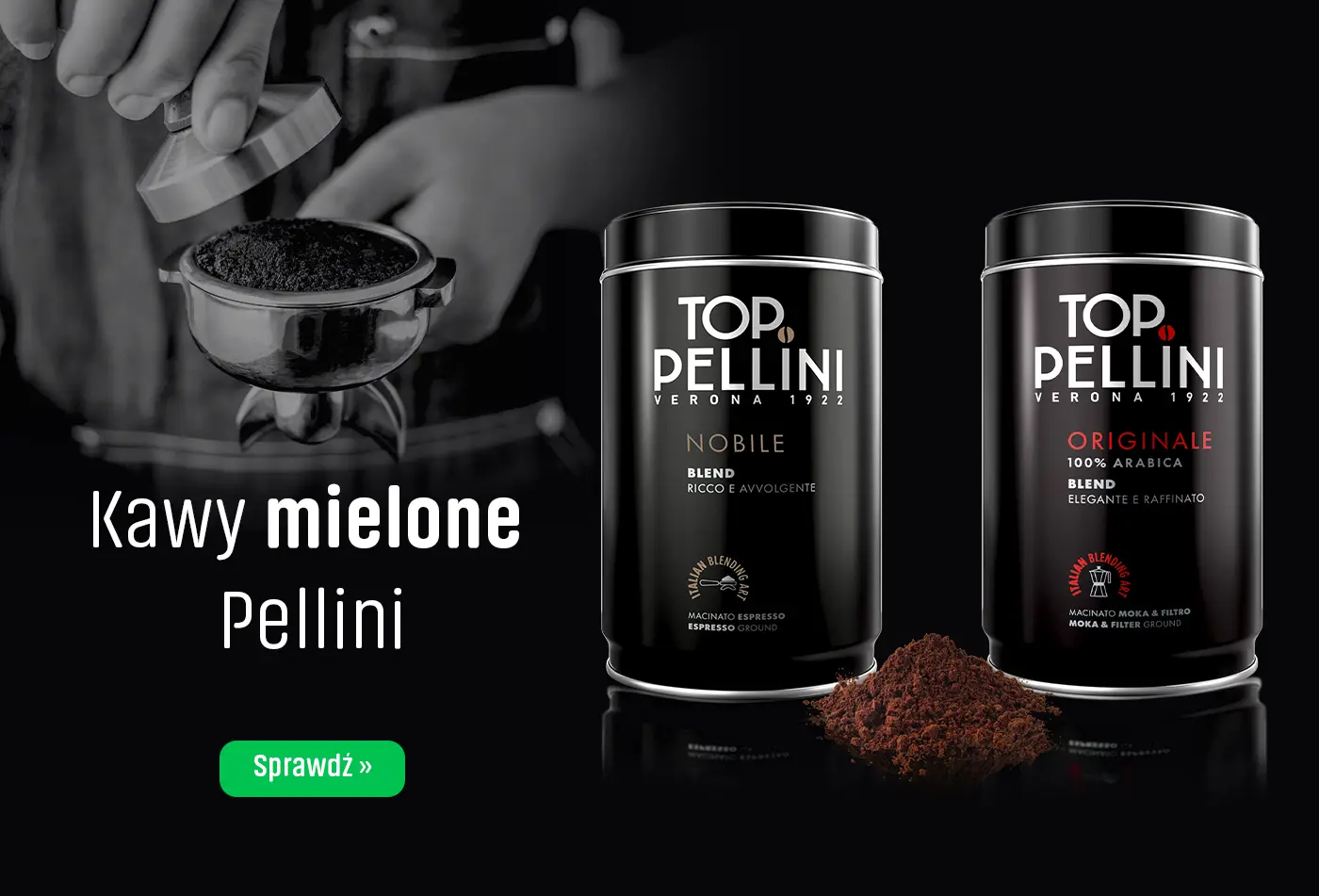 Kawy mielone Pellini