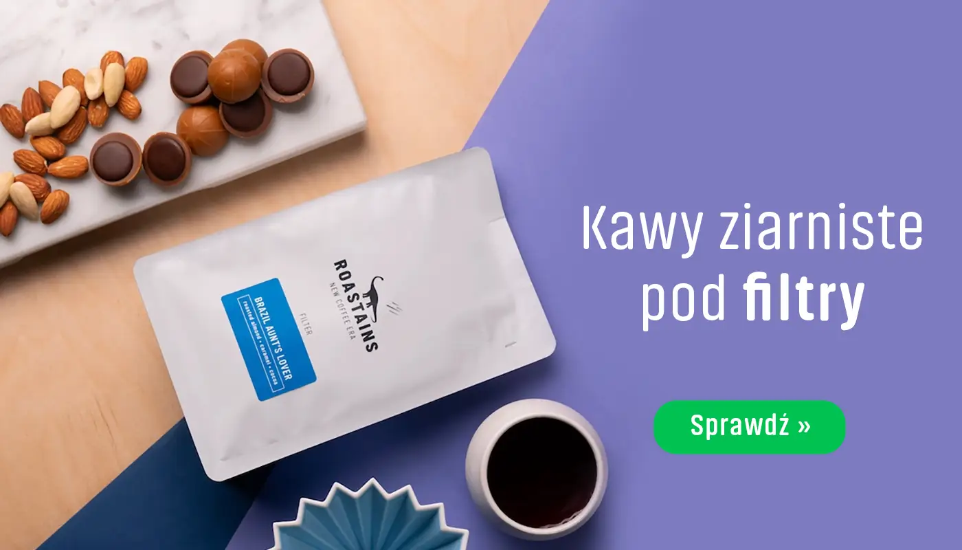 Kawy ziarniste Roastains pod przelew