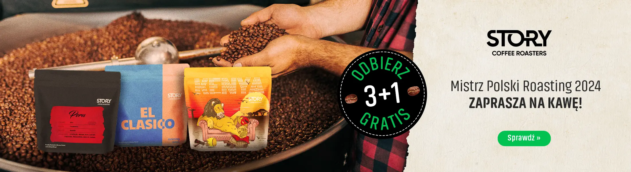 Story Coffee Mistrz Polski Roasting 2024 Zaprasza na kawę