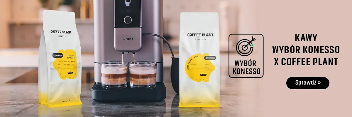 KAWY Coffee Plant W SERII Z KONESSO