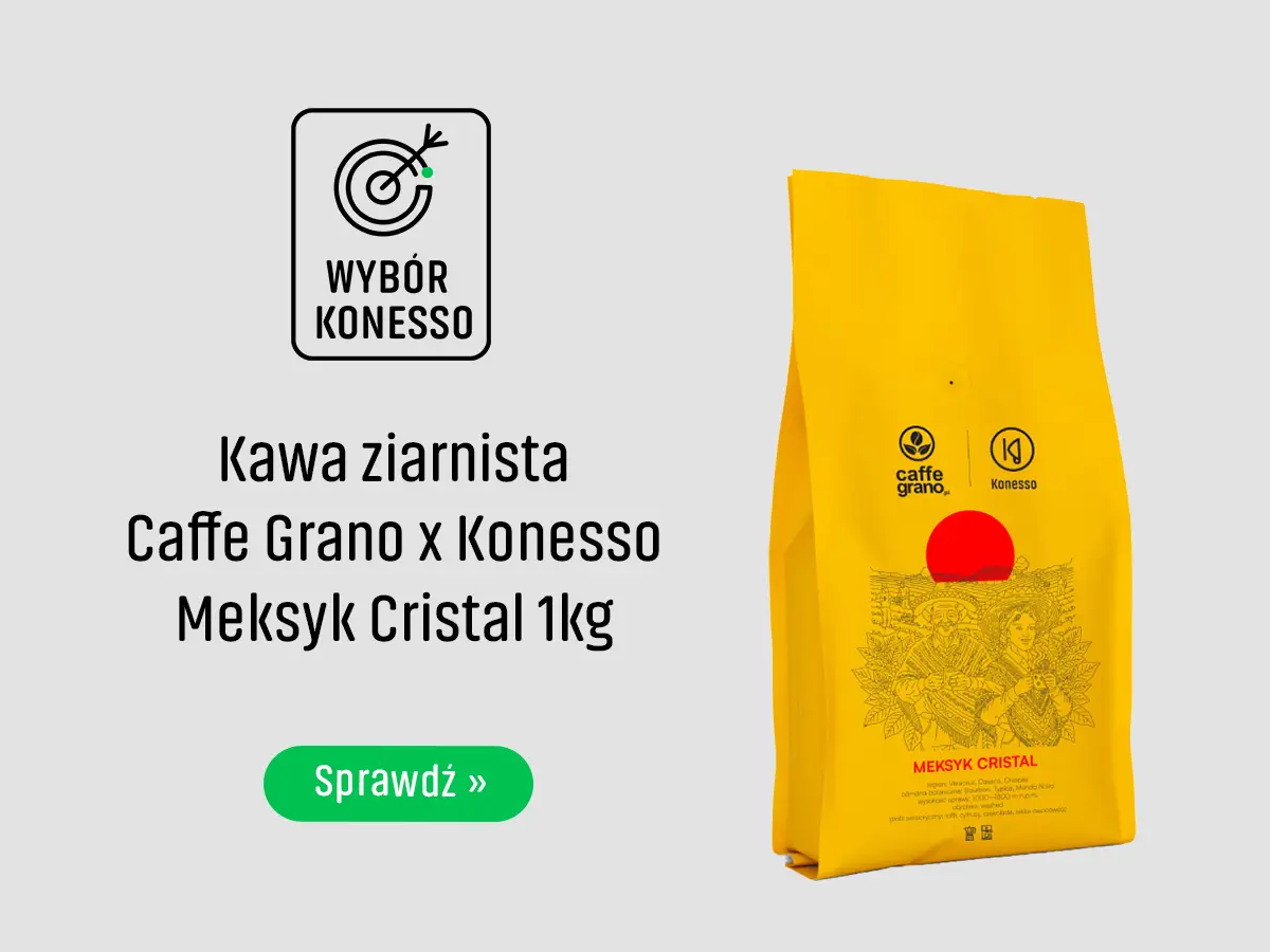 Kawa ziarnista Caffe Grano x Konesso Meksyk Cristal 1kg