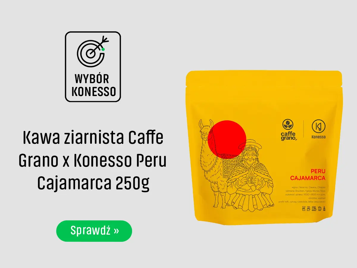 Kawa ziarnista Caffe Grano x Konesso Peru Cajamarca 250g