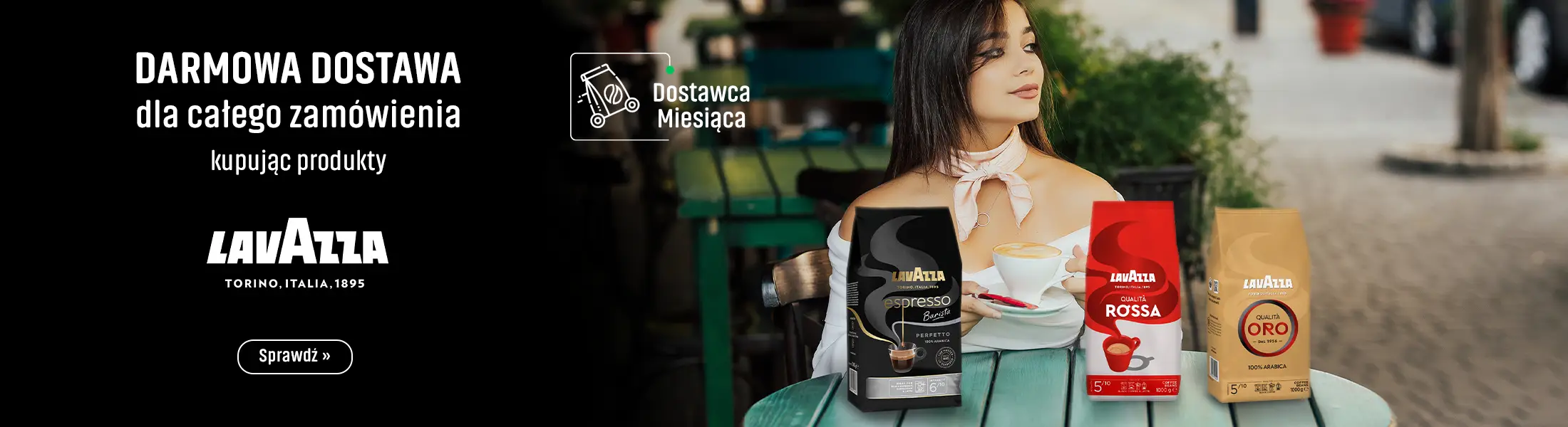 Darmowa Dostawa kupując produkty palarni Lavazza