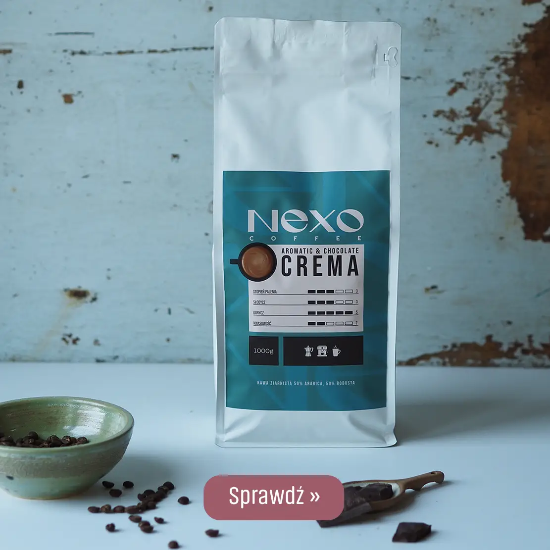 Kawa ziarnista NEXO Coffee Crema 1kg