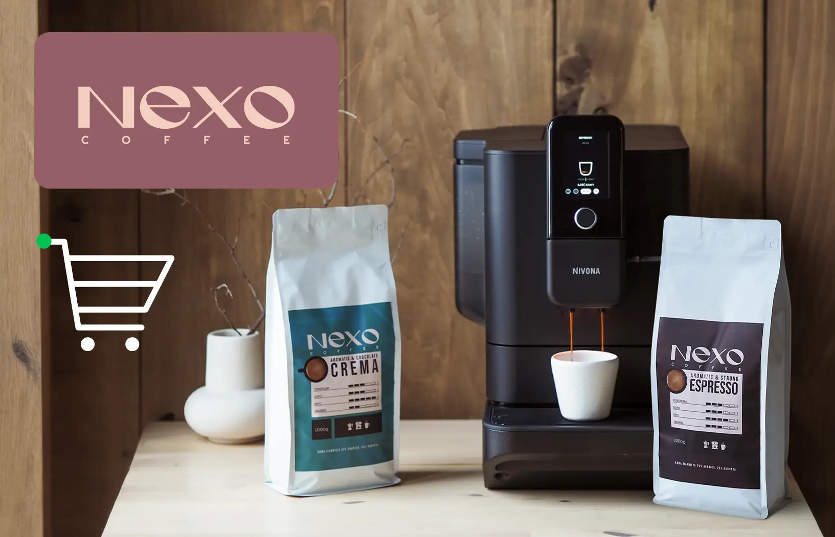 Nexo Coffee koszyk