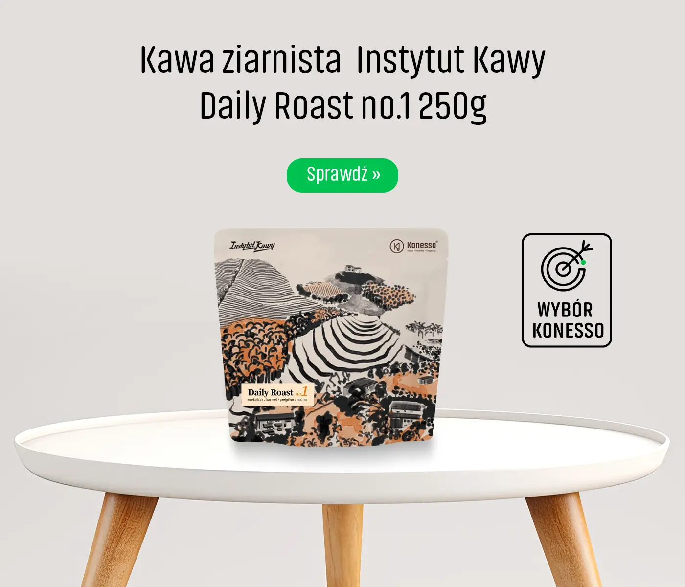 Kawa ziarnista Instytut Kawy Daily Roast no.1 250g