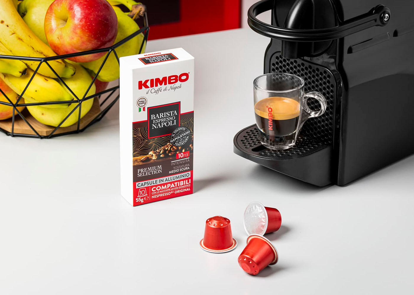 Kawa w kapsułkach Kimbo