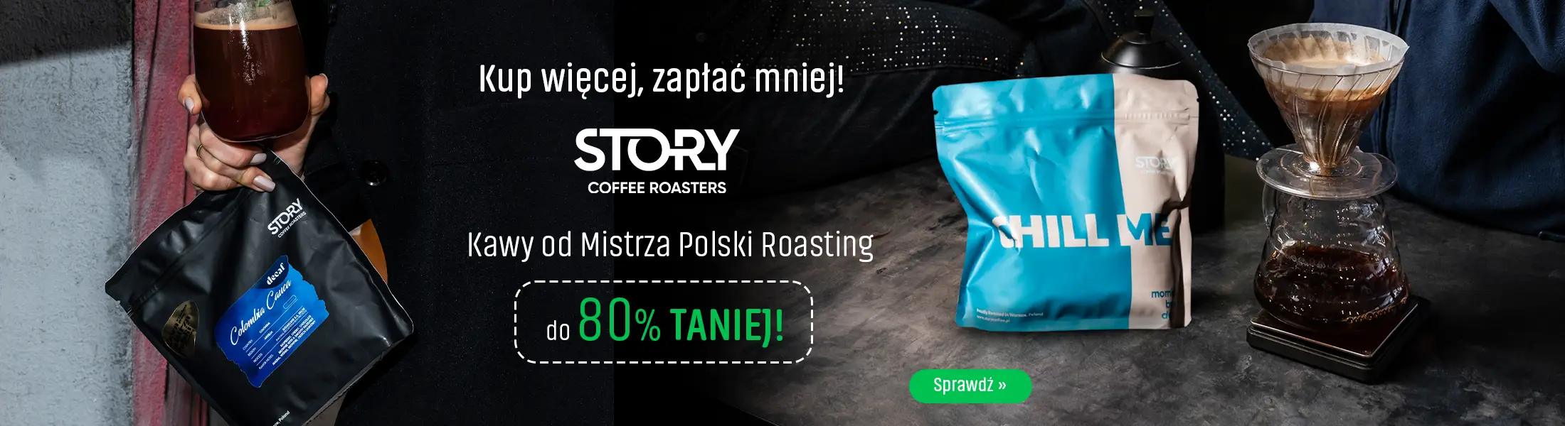Kup więcej, zapłać mniej ! z kawami Story Coffee