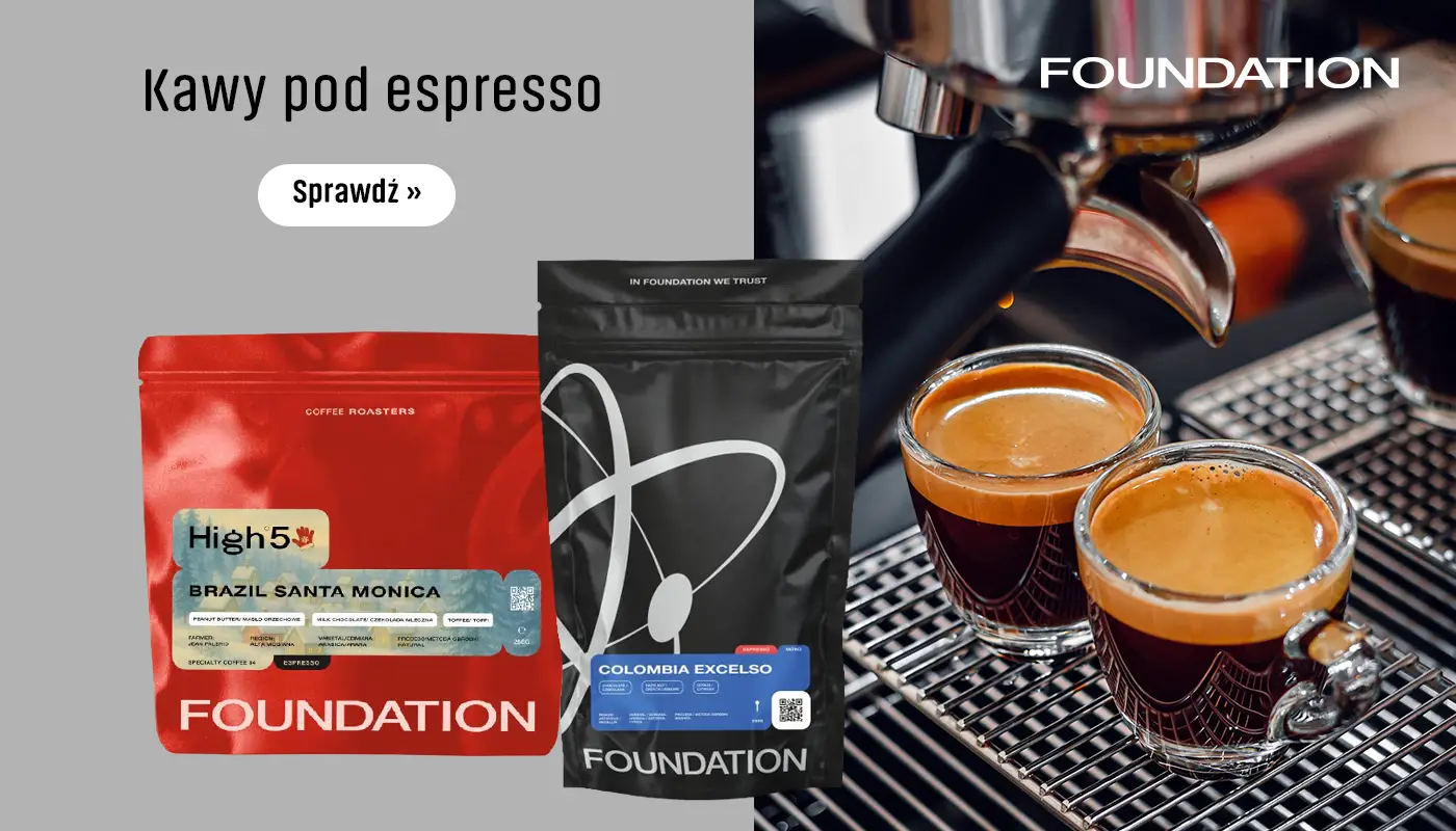 Kawy Foundation Coffee Roasters pod espresso