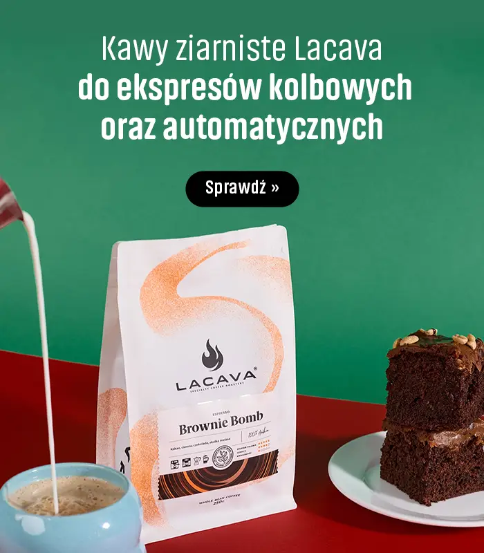 Kawy ziarniste Lacava do ekspresów kolbowych oraz automatycznych