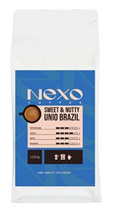 Kawa ziarnista NEXO Coffee Unio Brazil 1kg