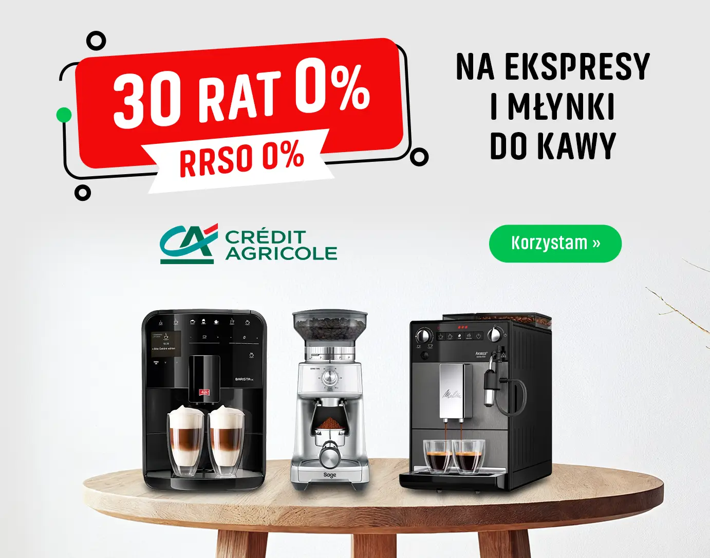Spełniaj swoje marzenia - Kup Ekspres z Ratami 0%