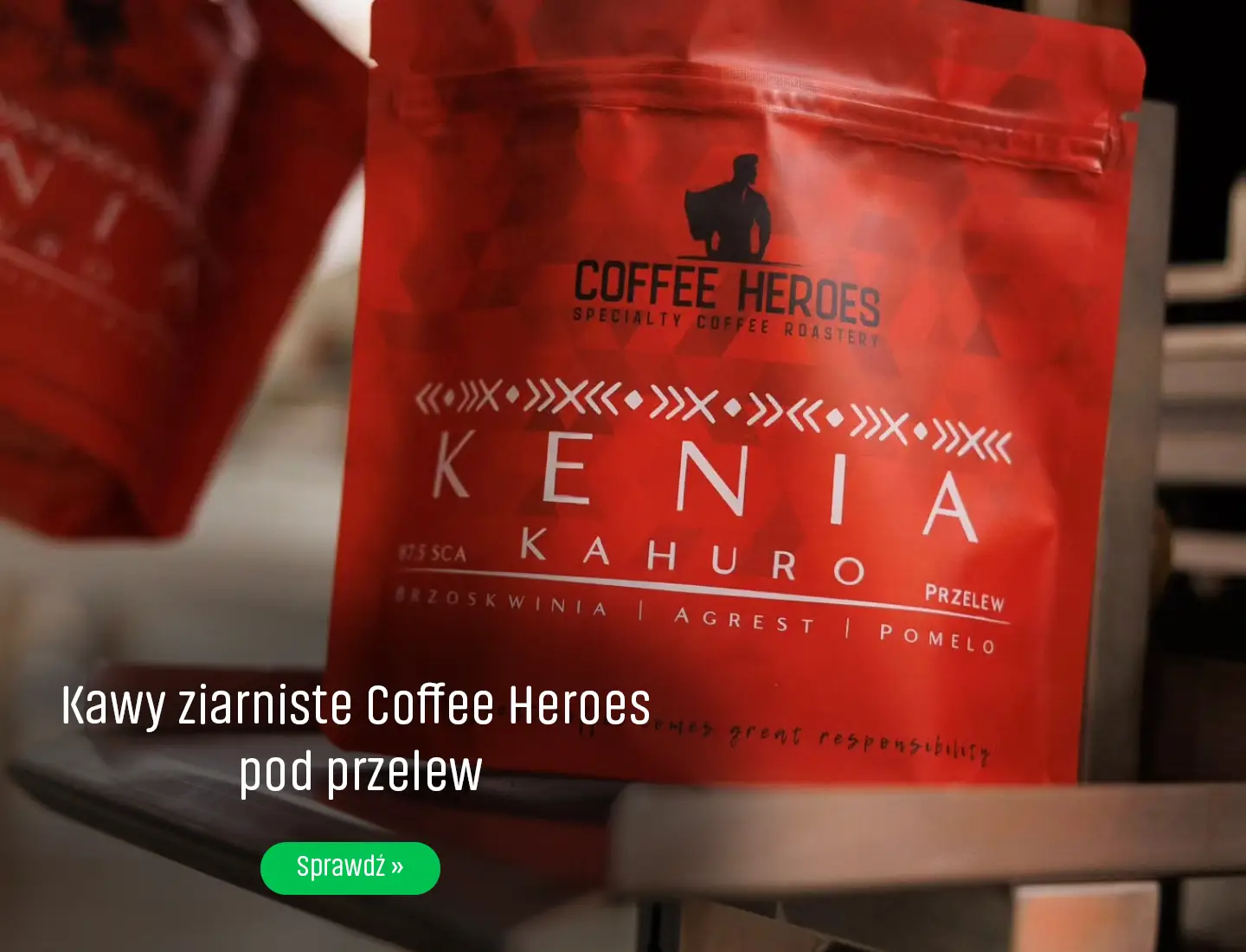 Kawy COFFEE HEROES ROASTERY pod przelew 