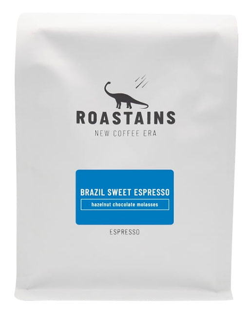 Kawa ziarnista Roastains Brazylia Sweet Espresso 1kg