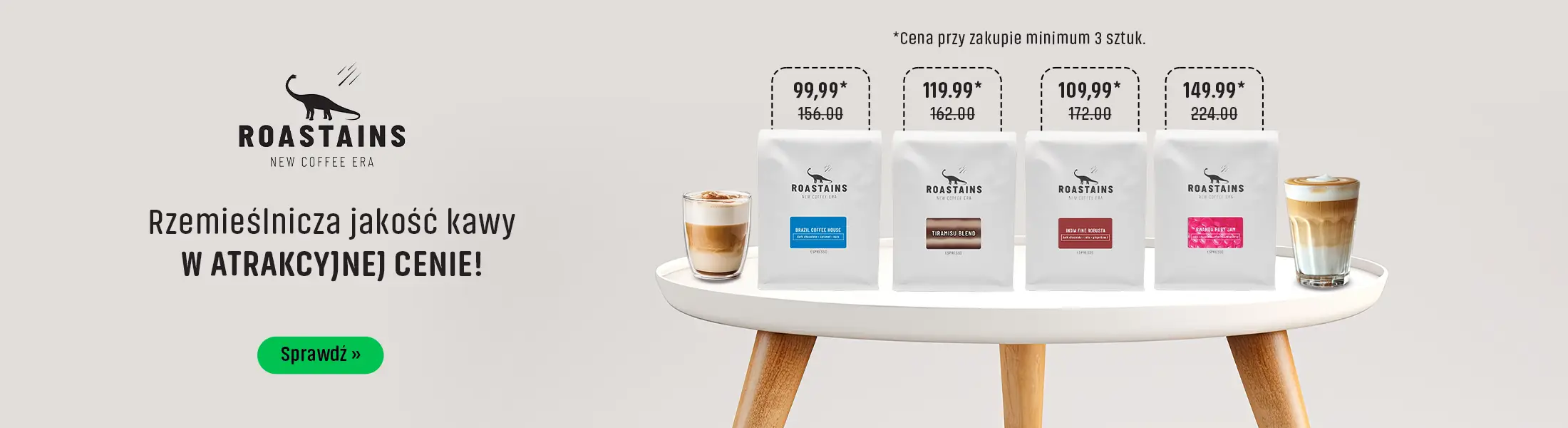 Odkryj bogactwo smaków kaw Roastains