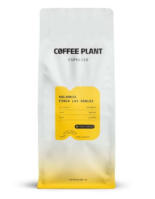 Kawa ziarnista COFFEE PLANT Kolumbia Finca Los Robles 1kg