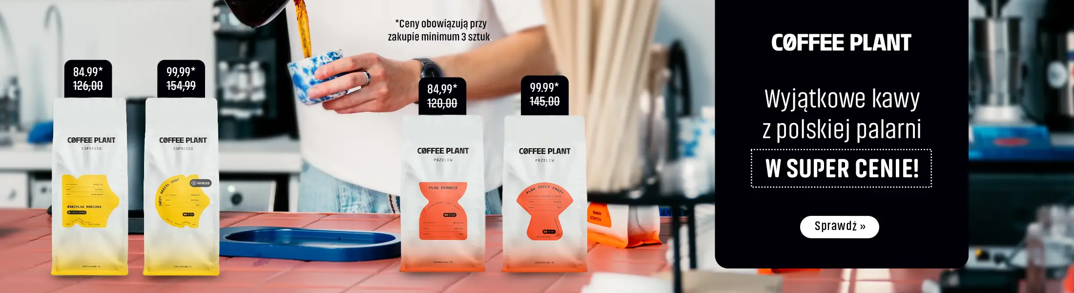 Kawy Coffee Plant w super cenach