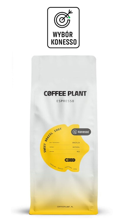 Kawa ziarnista COFFEE PLANT Sweet Brazil Shot 1kg