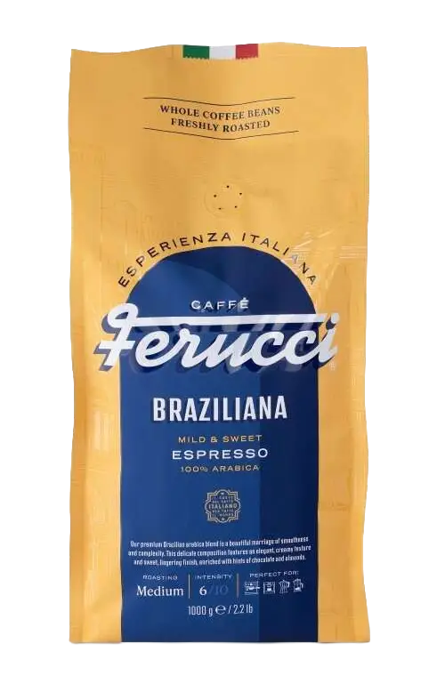 Kawa ziarnista Ferucci Braziliana 1kg