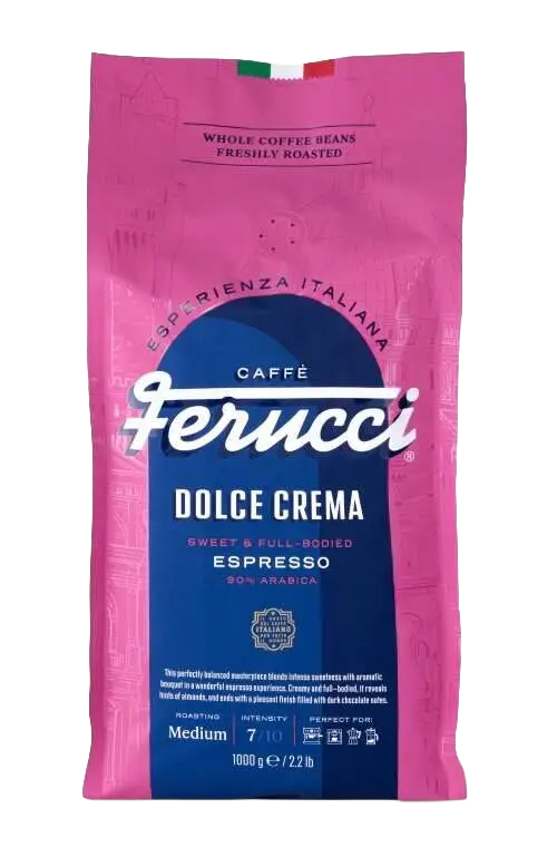 Kawa ziarnista Ferucci Dolce Crema 1kg