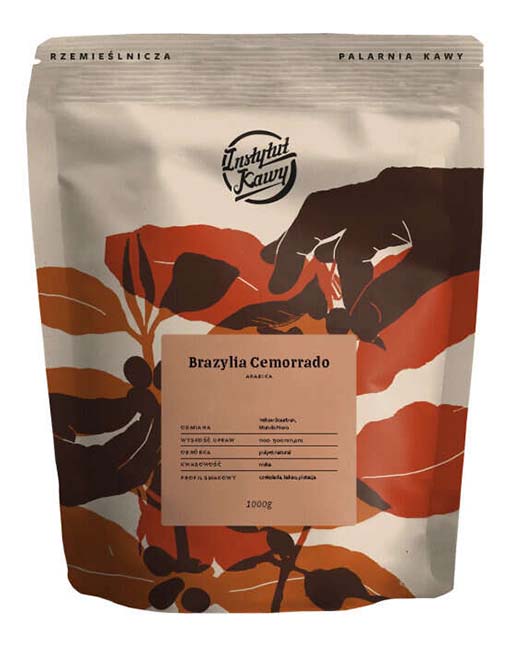 Kawa ziarnista Instytut Kawy Brazylia Cemorrado 1kg