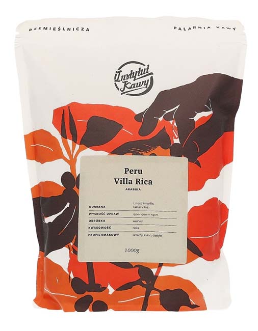 Kawa ziarnista Instytut Kawy Peru Villa Rica 1kg