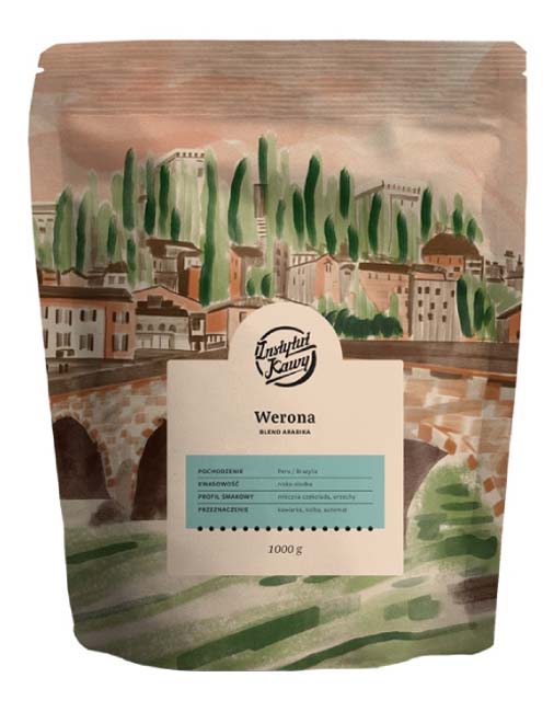 Kawa ziarnista Instytut Kawy Werona 1kg