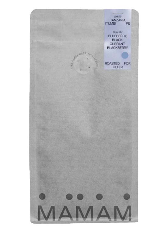 Kawa ziarnista MAMAM Tanzania Itumbi PB Filtr 250g