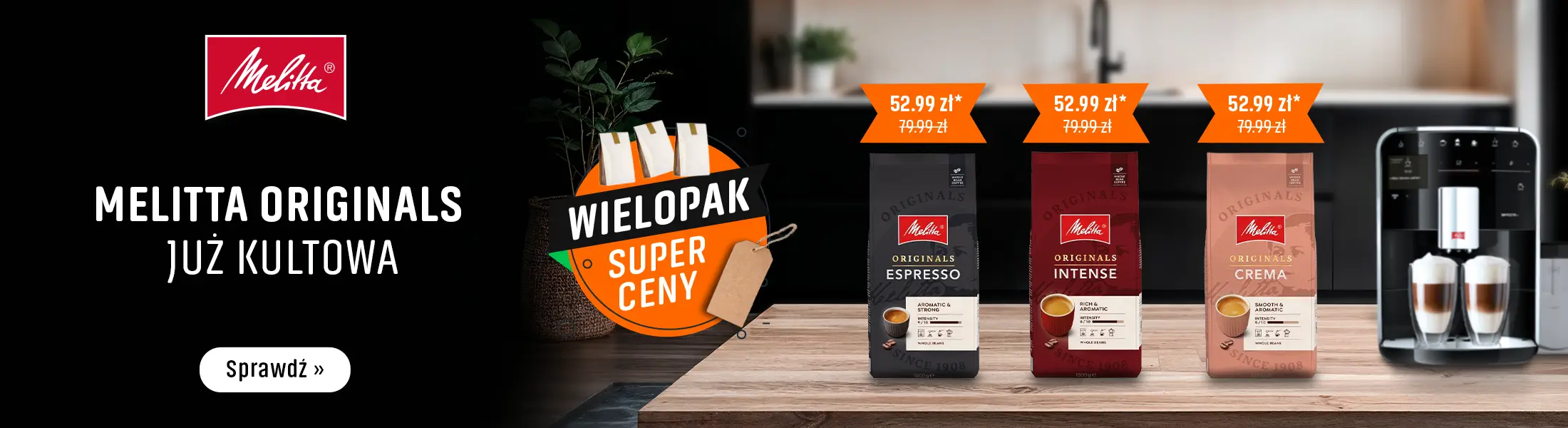 Kawa Melitta Originals - Wielopak super ceny