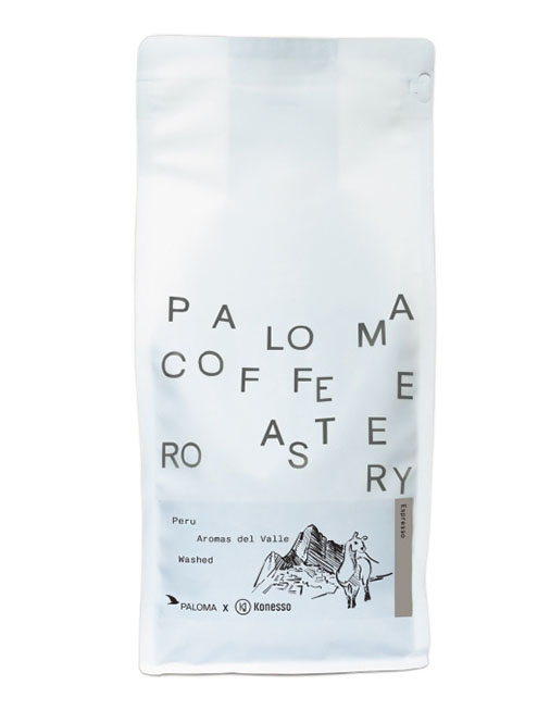 Kawa ziarnista Paloma Peru Aromas del Velle Espresso 1kg