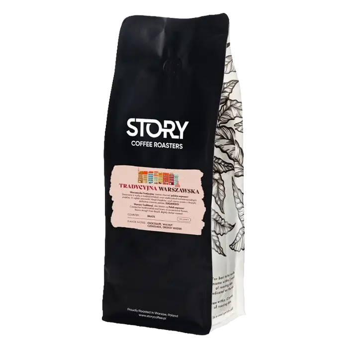 Kawa ziarnista Story Tradycyjna Warszawska 1kg