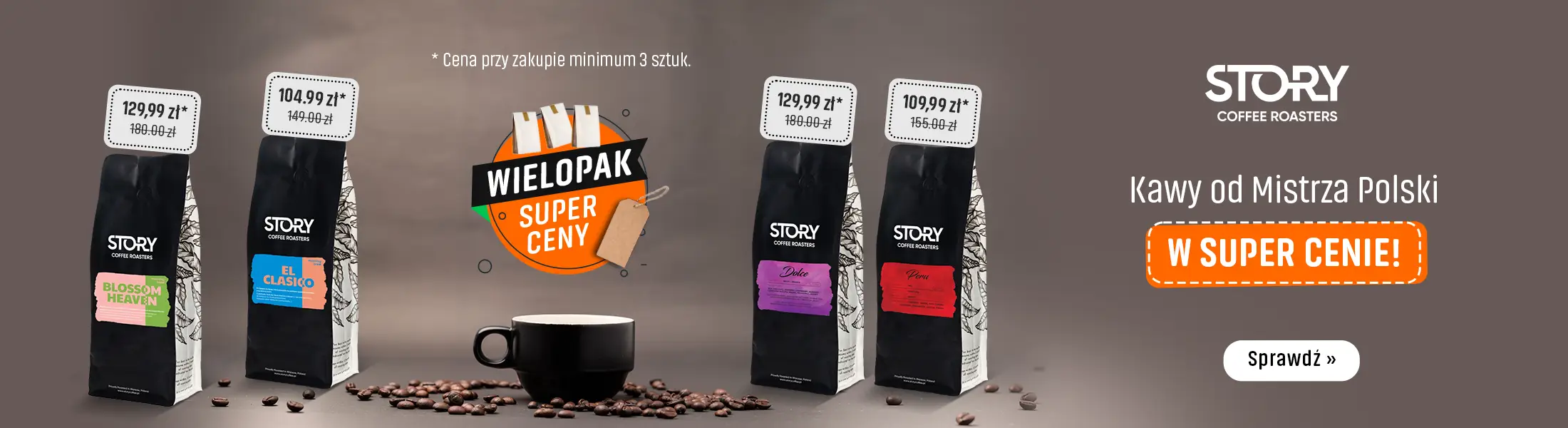 Kawy od mistrza Polski w Super cenie
