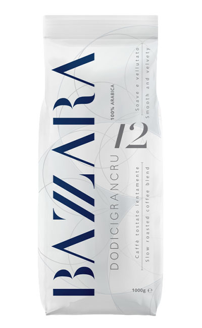Kawa ziarnista Bazzara DODICIGRANCRU 1kg 