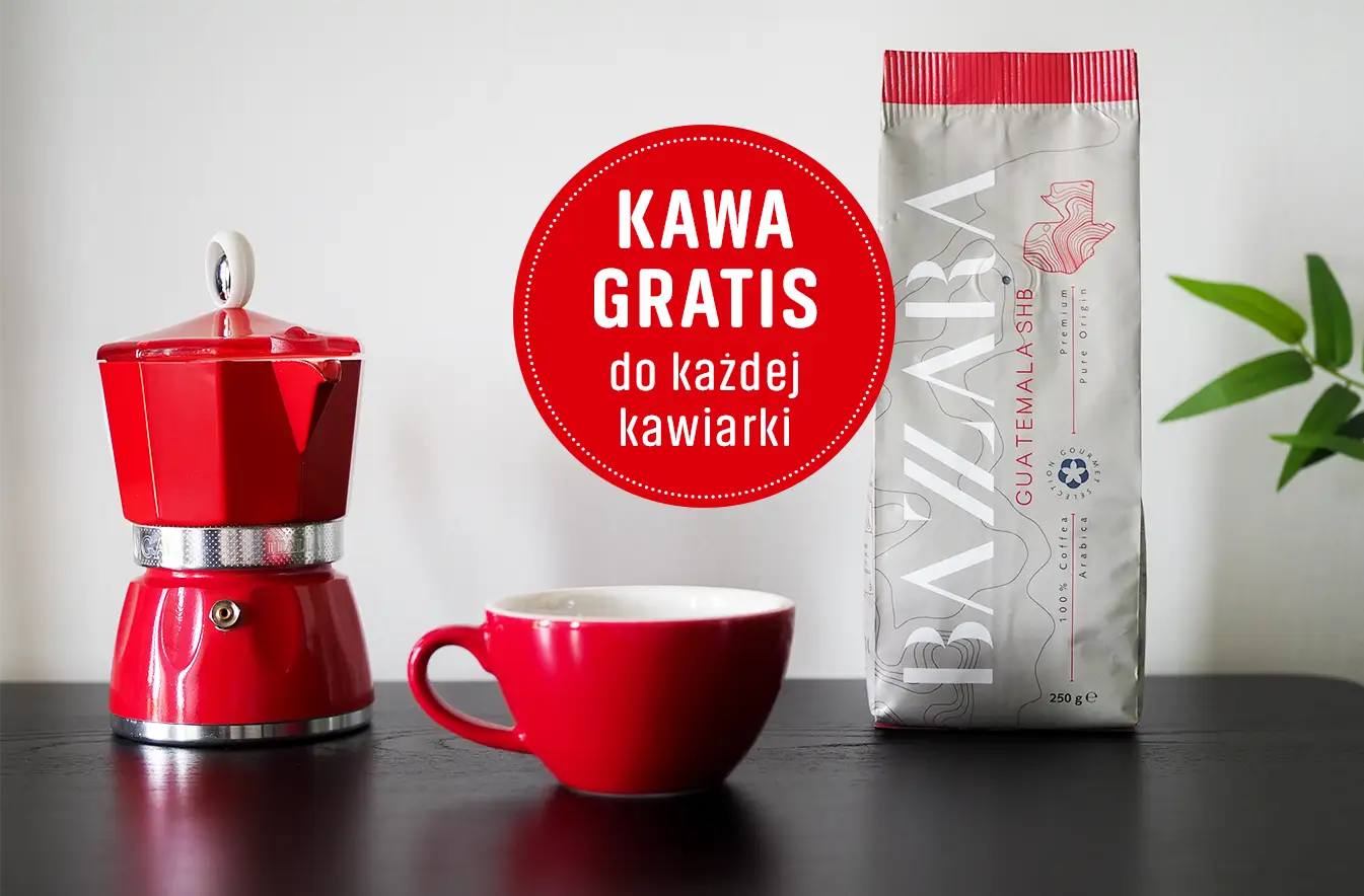 Kawa Bazzara Gratis do każdej kawiarki